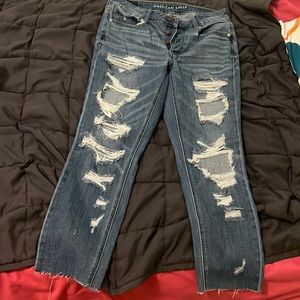 BUNDLE: 5 JEANS FROM AMERICAN EAGLE - size 4 short